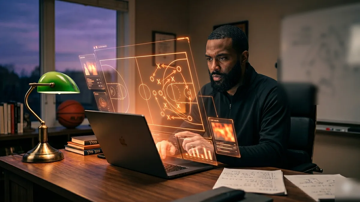 Generic AI chatbot vs. a specialized NextPlay basketball coaching agent grounded in your team's data